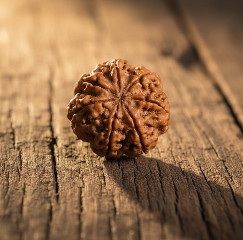 7 Mukhi Nepali Rudraksha – Genuine, LAP Tested & X-Ray Certified | Trinetraksha